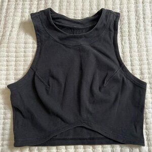 Lululemon Heavyweight Cotton Cropped Tank - size 4